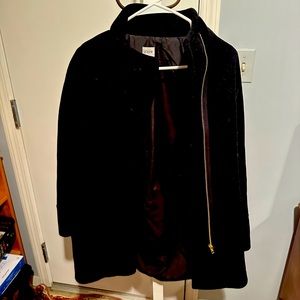 jcrew black zipper jacket